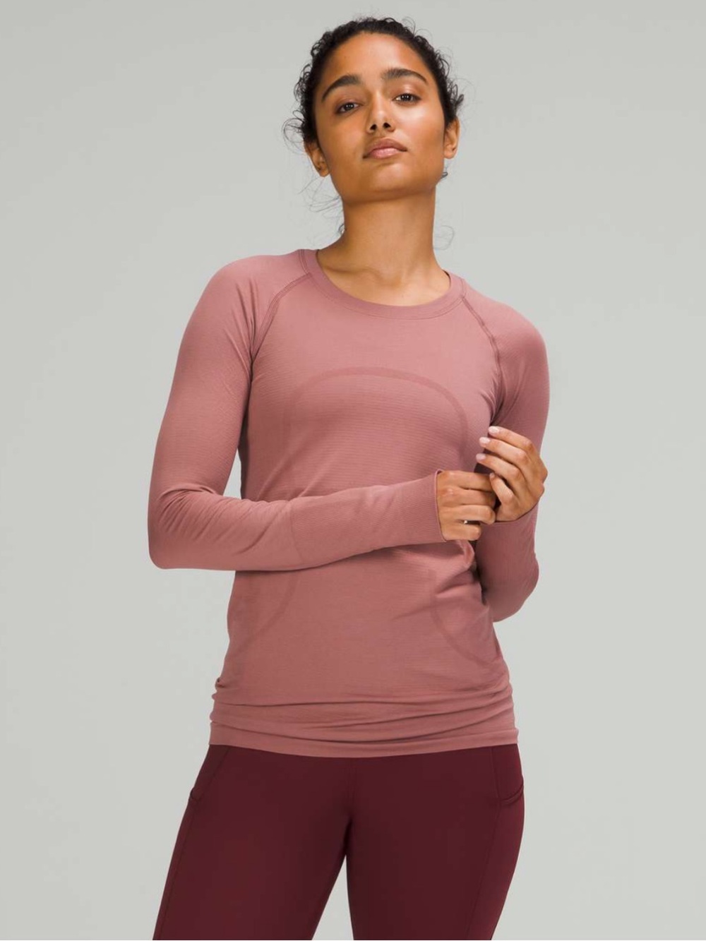 NWT Lululemon Swiftly Tech Long Sleeve 2.0 Spiced Chai Size 16